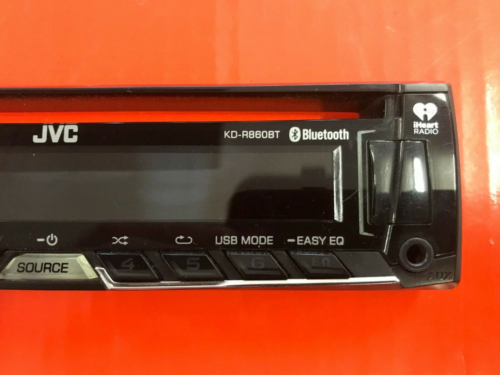 JVC KD-R860BT replacement faceplate ships out fast