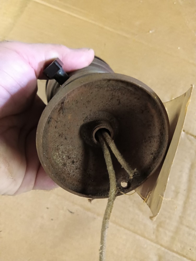 Vintage Large Electric Light Fixture Part, Torchy
