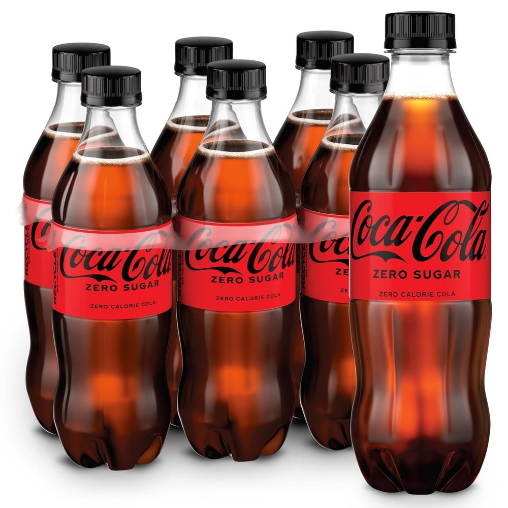 Coke Zero Sugar Diet Soft Drink, Perfectly Caffeinated 6 Pack - 16.9 fl oz