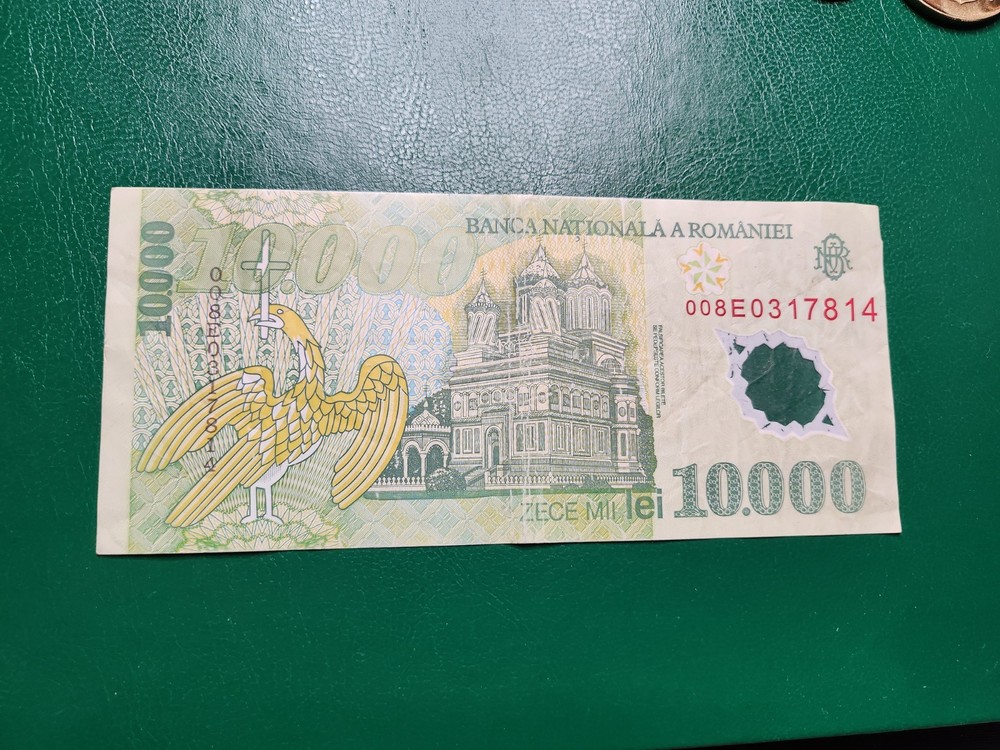 ROMANIA - 10000 LEI 2000 - BANKNOTES