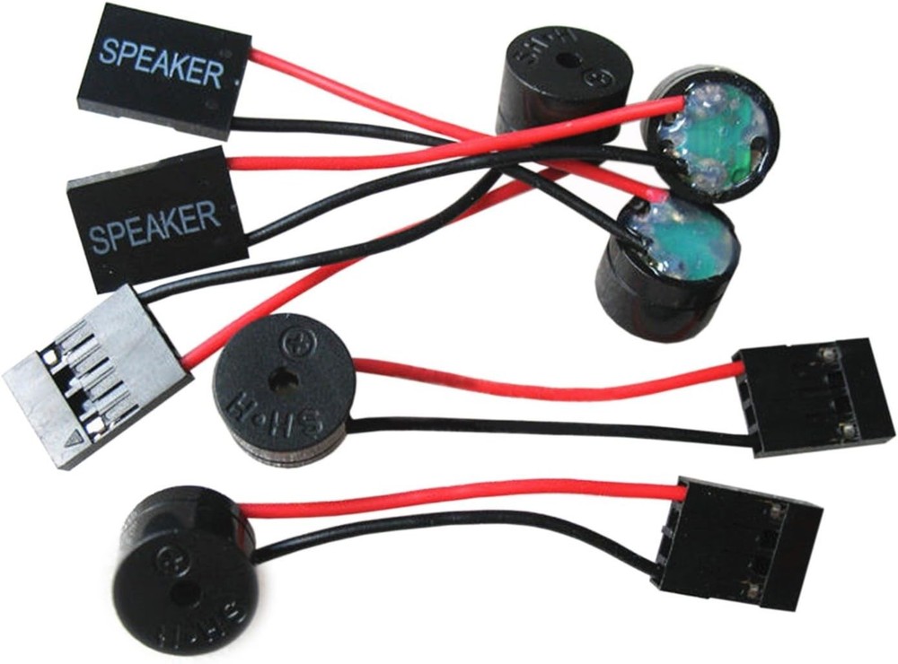 Compact 3 Inch Battery Powered PC Motherboard Internal Speaker - 3 Pack