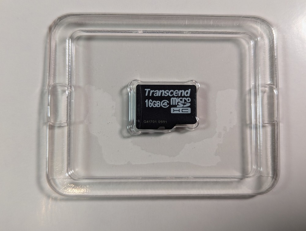 Transcend 16GB MicroSDHC Class 4 Memory Card