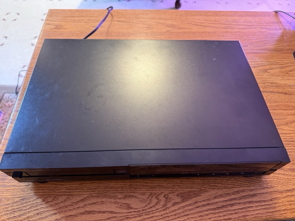 Sharp DX-660 CD Player 1987 Vintage Tested Working Reads Discs Intermittent Skip