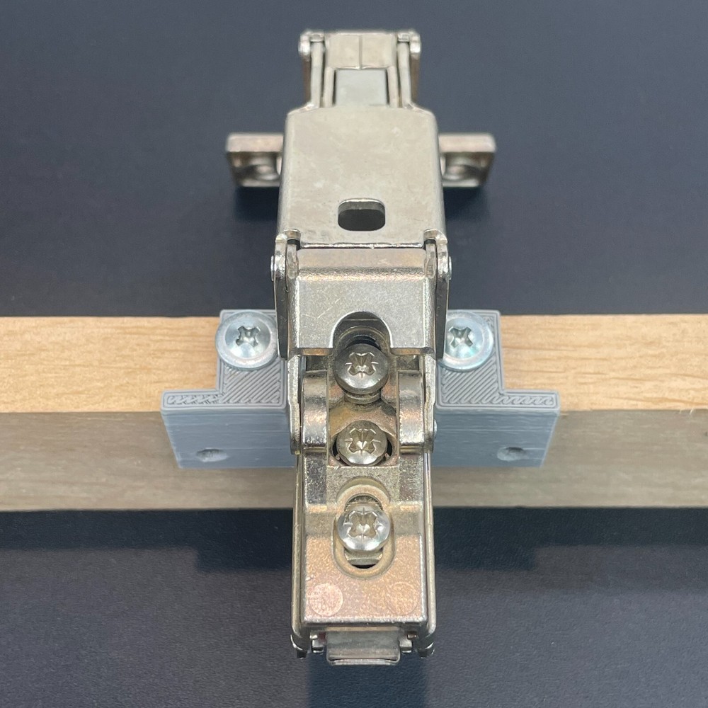 IMPROVED! Grass Cabinet Hinge 048 Base Plate Face Frame Lip Adapter Replica #48