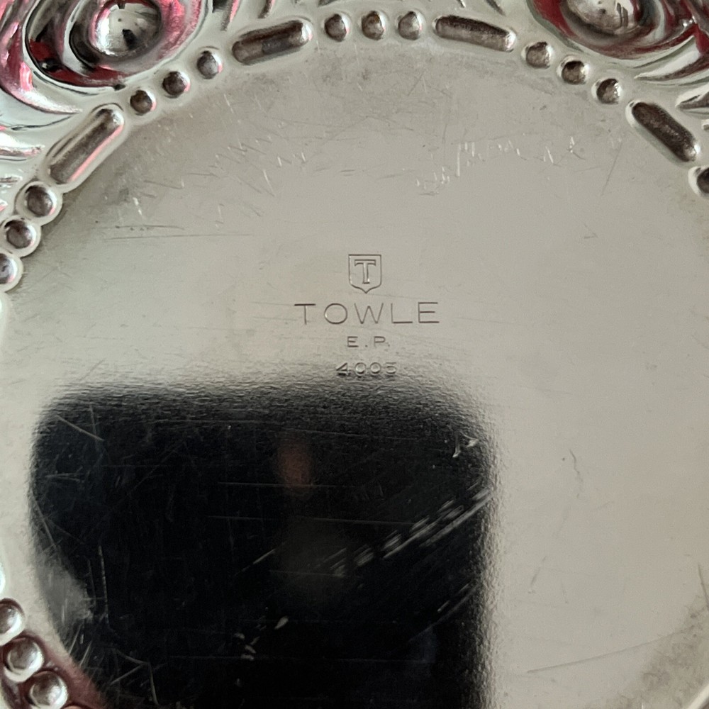 TOWLE EP 4005 Dish Silver plated