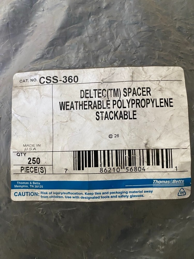 CSS-360 - Modular Stackable Spacer for Fiber and Coax Cable - 250  per bag (434)