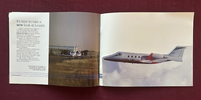 Learjet 55C 1988 Brochure