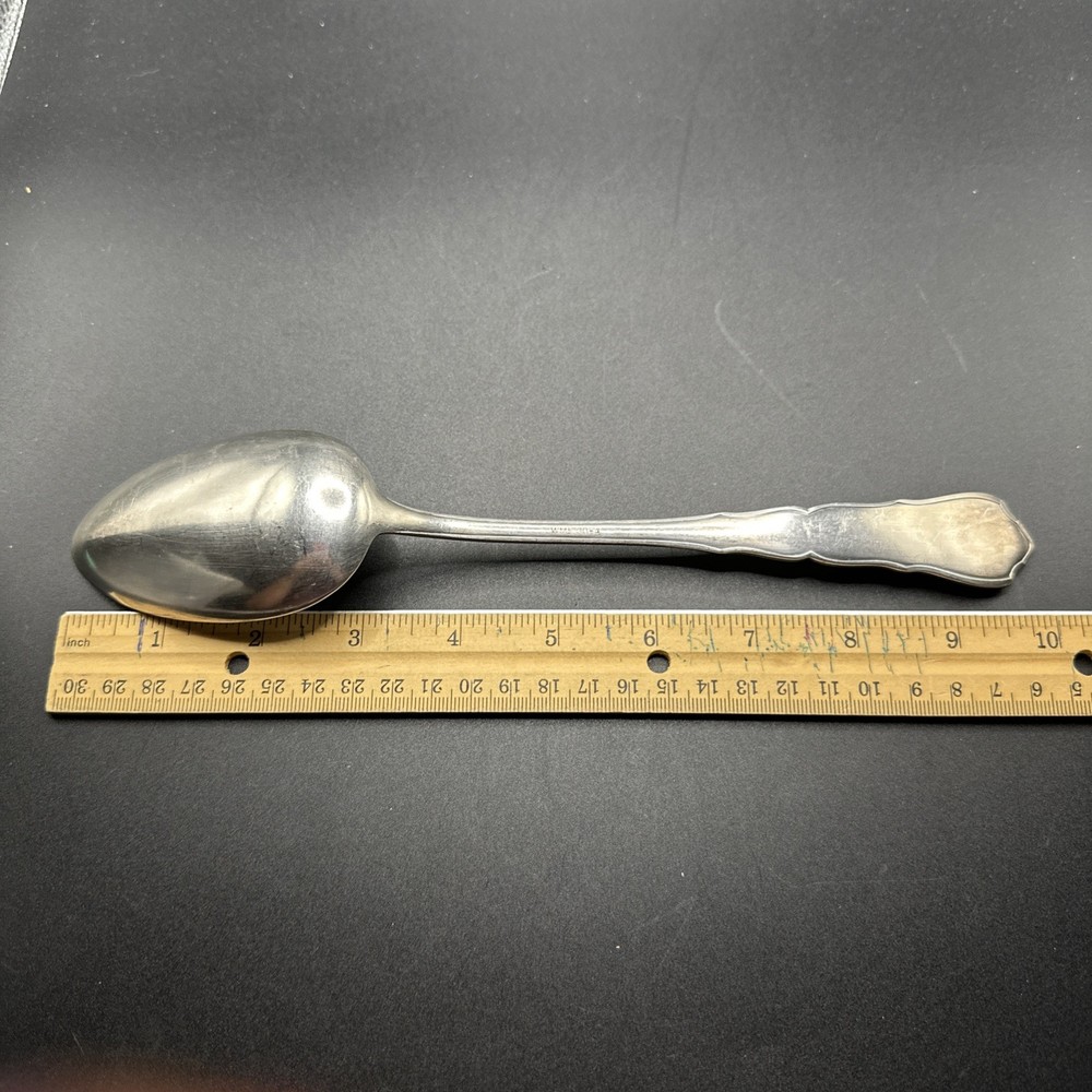 WMF Silver Plate Chippendale 10” Serving Spoon