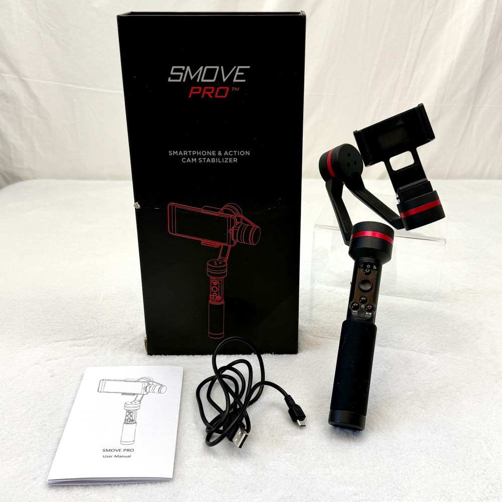 Smove Pro Smartphone & Action Cam Stabilizer Black