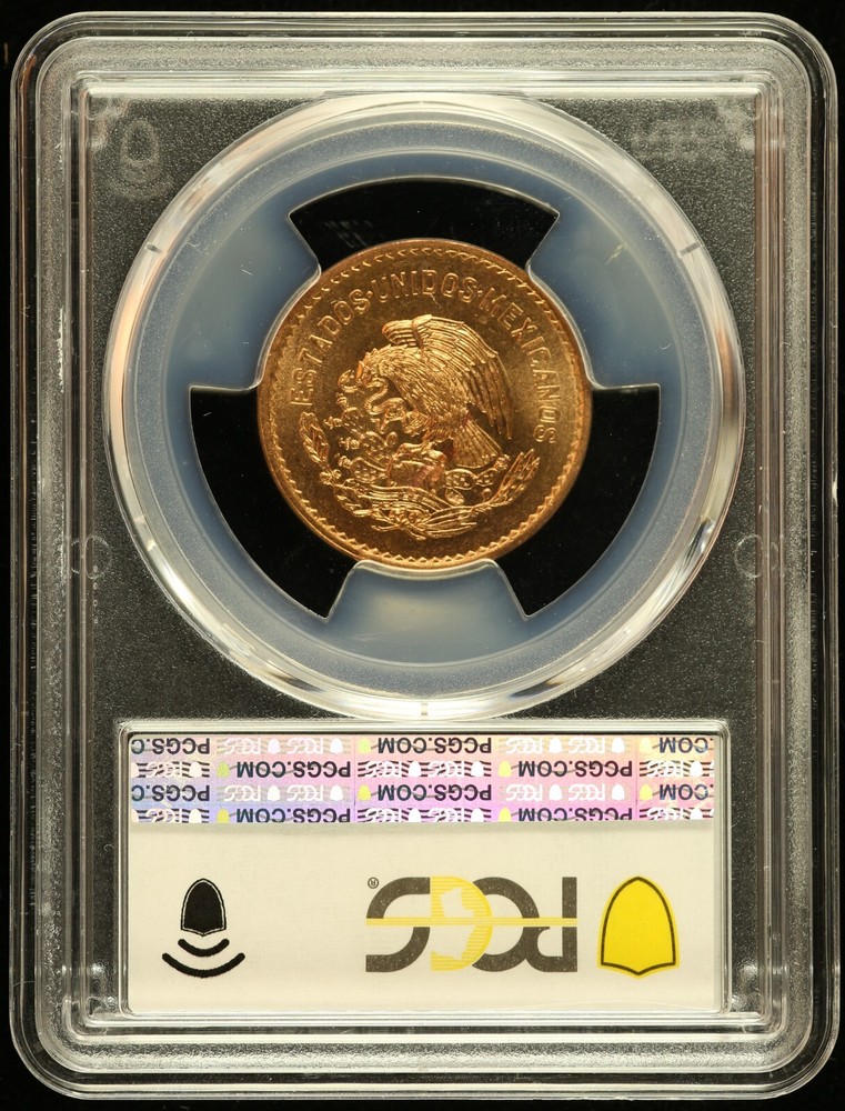 1944 Mo Mexico 5 Centavos PCGS MS 65 RD