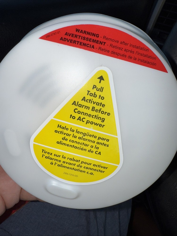 Universal Security Instruments Combination Alarm Smoke & Fire