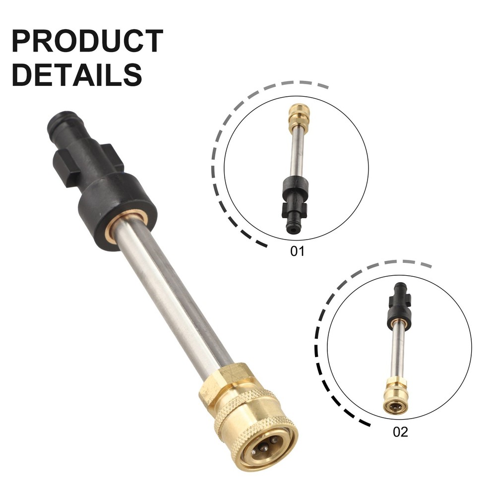 User Friendly Pressure Washer Nozzle Adapter Compatible with Various Models