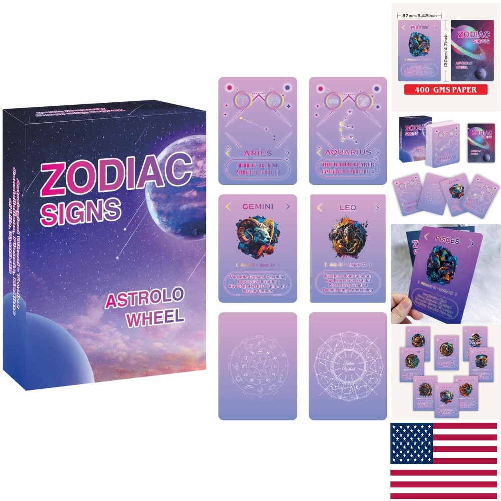 Astrology Oracle Cards: 30 Zodiac Deck for Insightful Self-Discovery