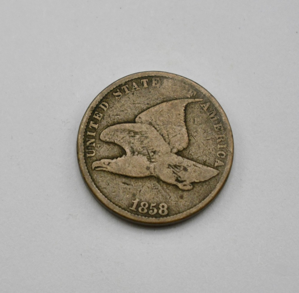1858 Flying Eagle Cent Large Letters #EB12660