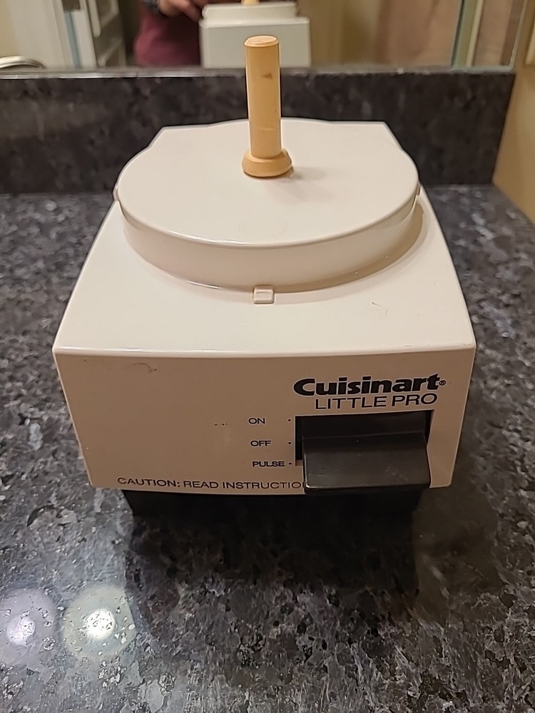 Cuisinart Food Processor Motor Base 2 Speed Little Pro - Tested - Works Great!