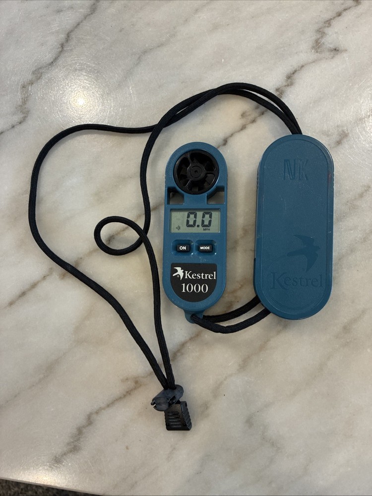 Preowned Kestrel 1000 Pocket Wind Speed Meter Anemometer Good Working Condition