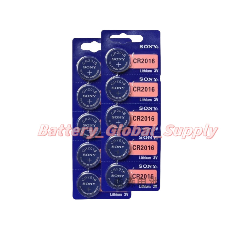 CR2016  3V Button Battery Car Remote Control Electron Car Key 10 PCS New