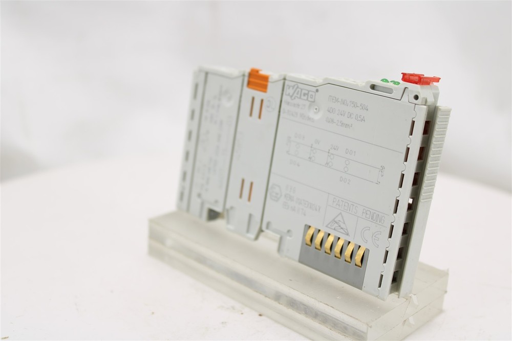 WAGO 750-504 Digital Output Module | 4-Ch | 24VDC | 0.5A