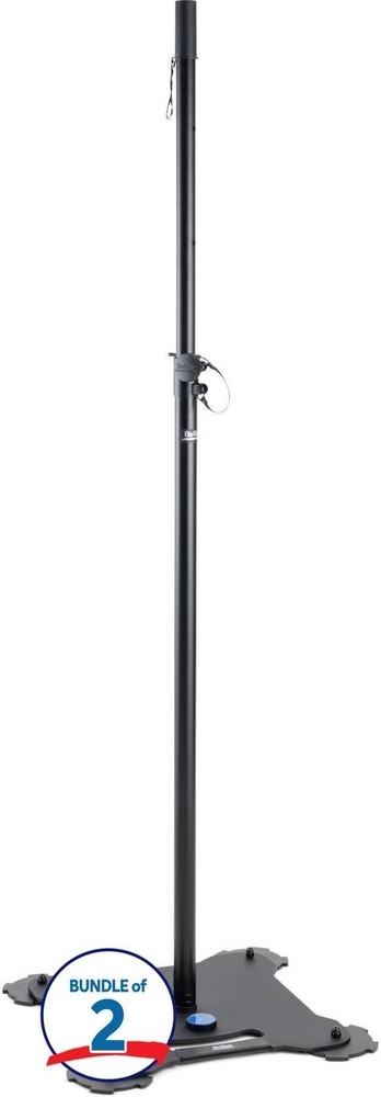 On-Stage SS8000 Speaker/Lighting Stand (2 Pack)