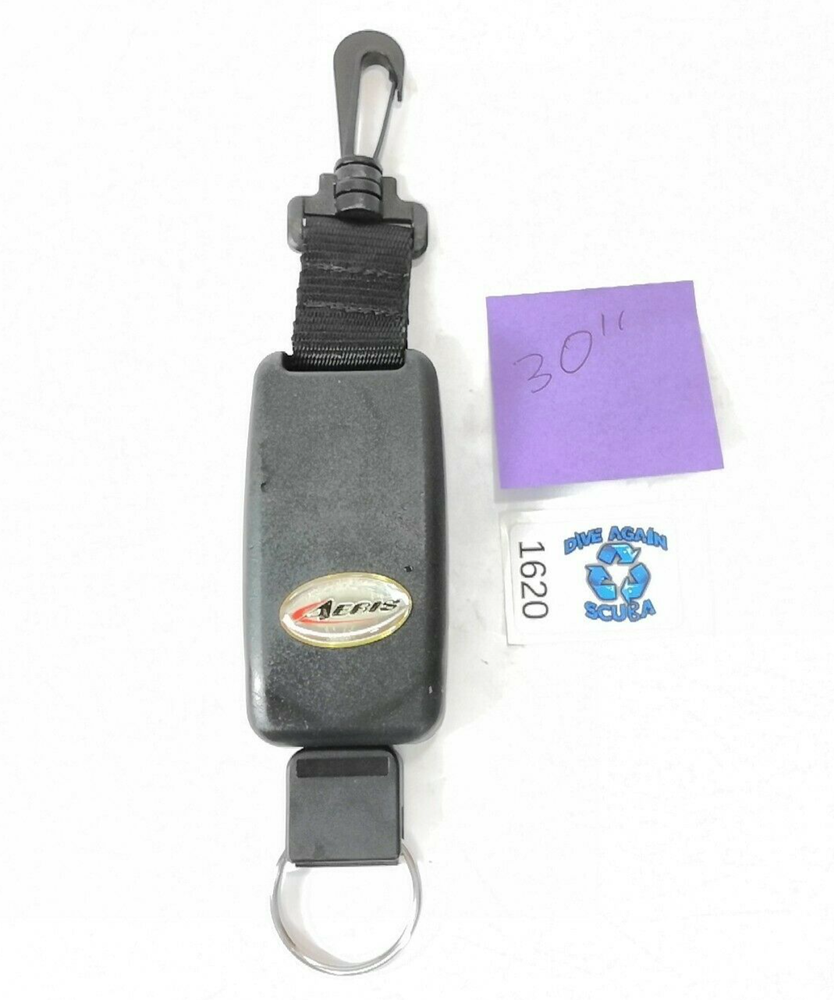 Aeris Underwater Scuba 30" Retractor Dive Regulator Console Computer #1620