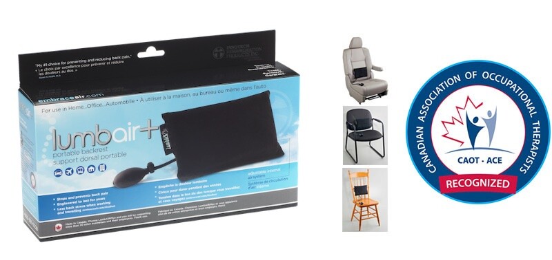 Lumb- Air Portable Backrest