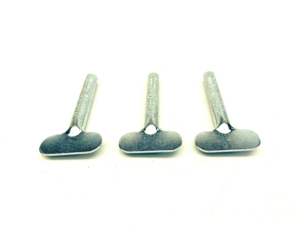 (3 pack) 2" Metal Tube Roller Key Split