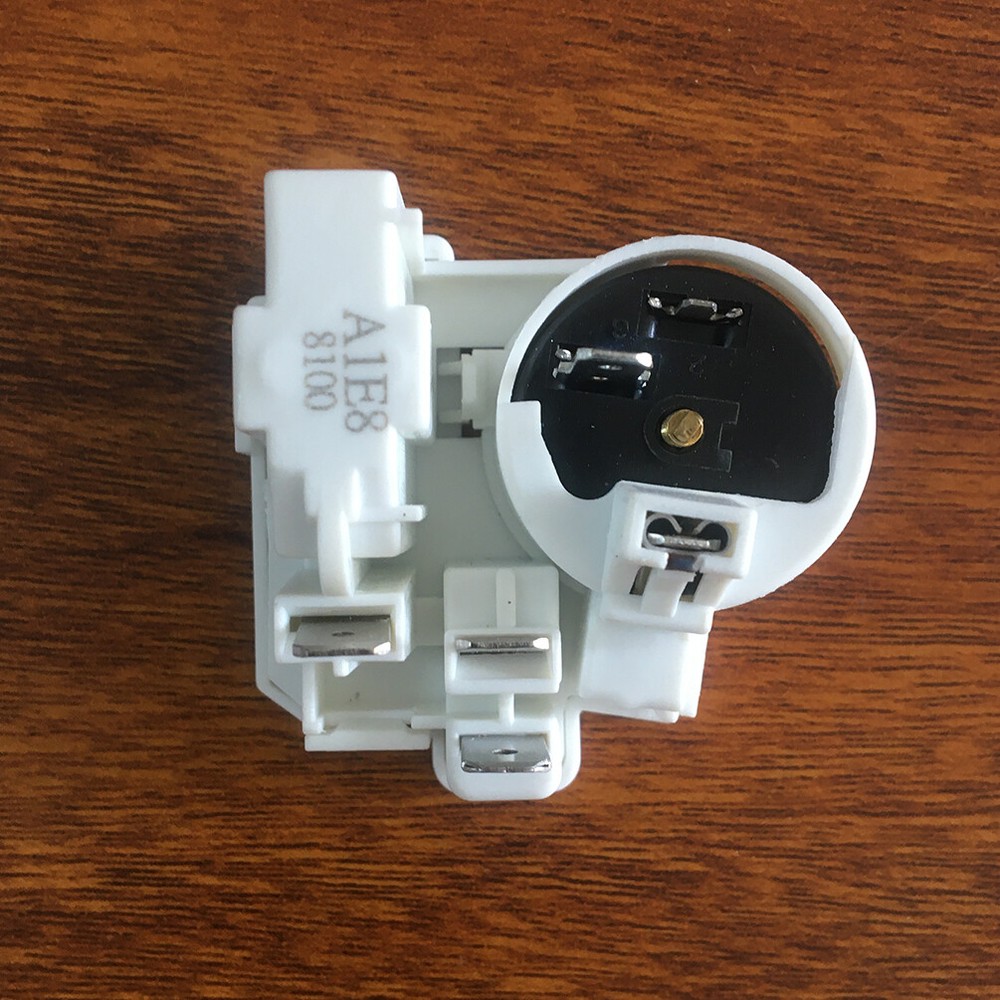 2PCS A1E8 8100 3Pin Universal Fridge Over-Load Protector+PTC Start
