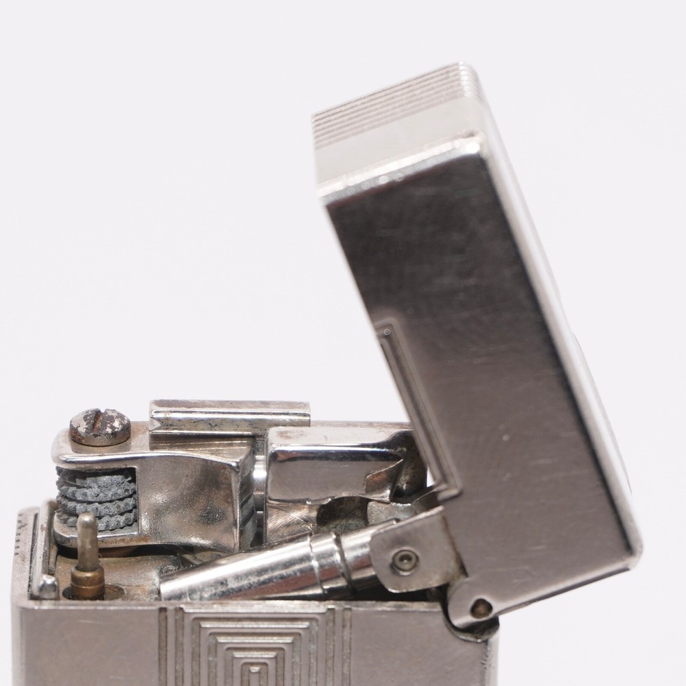 Dunhill Lighter Palladium _Ultrasonically cleaned _Working