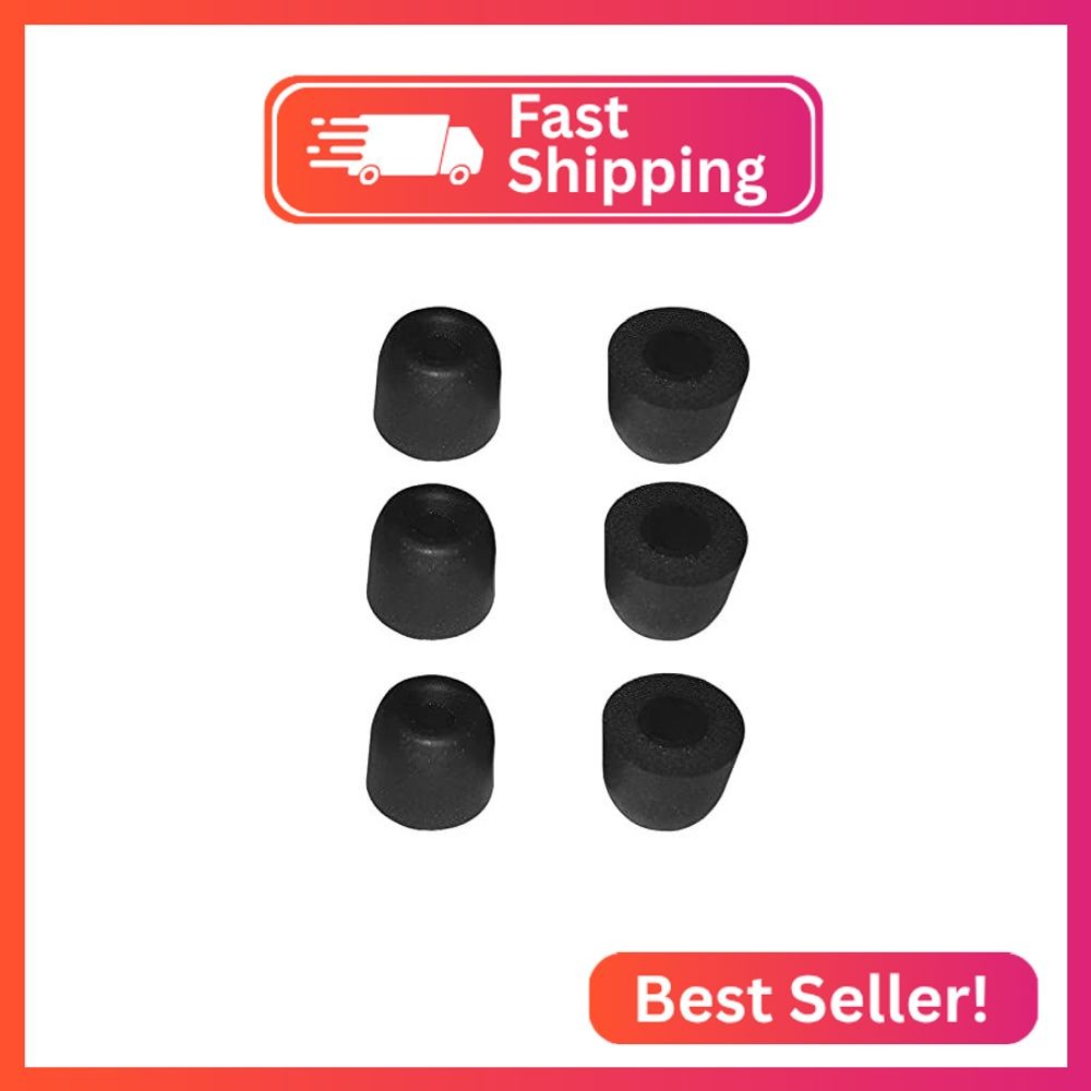 CCA Memory Foam Earbud Tips Soft&Bouncy Premium Replacement EarphoneTips(3 Pairs