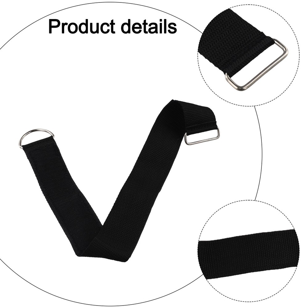 Rowing Machine Accessory 2pcs Adjustable Foot Straps for Elliptical Use