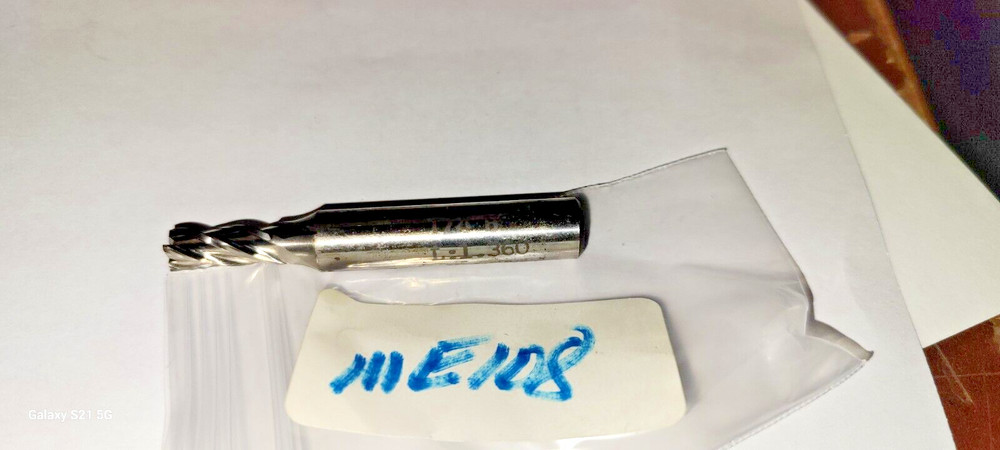 VALUE COLLECTION L:1.360 1/4" 4 LUTE 4 END MILL HSS