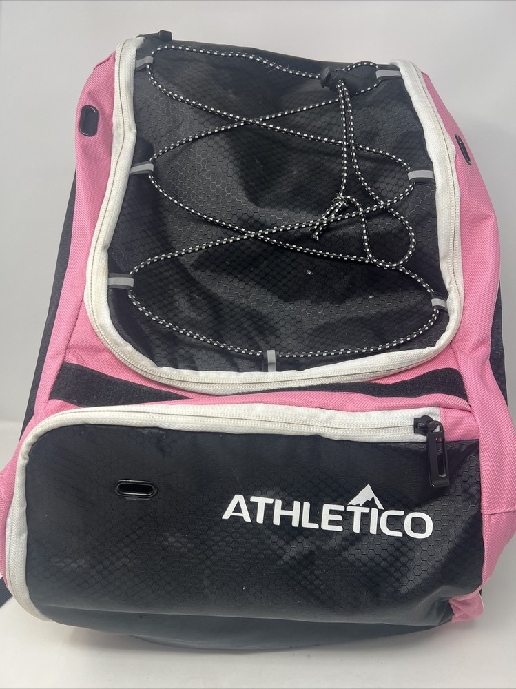 Athletico Softball Backpack Pink Black