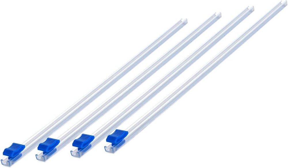 Plastic Wrap Slide Cutter - 4 Stis Self-Adhesive Fit Roll Plastic Wrap