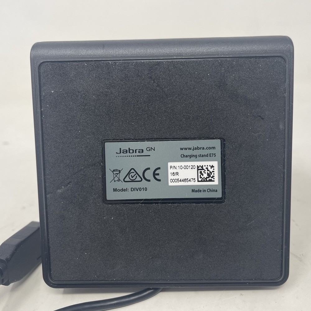 Jabra Evolve E75 Model DIV010 Charging Headset Base/Stand - Base Only