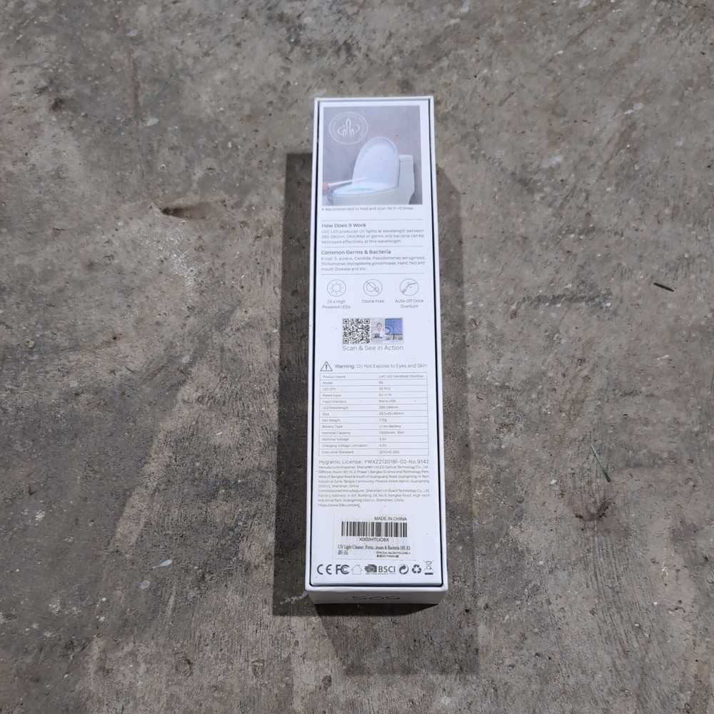 UVC LED Handheld Sterilizer 59S Model X5 LIGHT