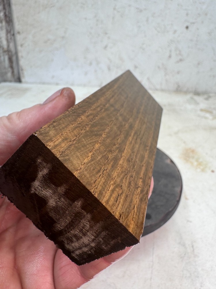 Stabilized Bog Oak Knife Block | SBO 132