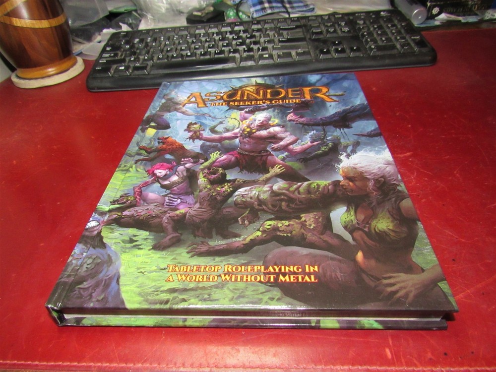 Asunder RPG: The Seeker's Guide Hardcover