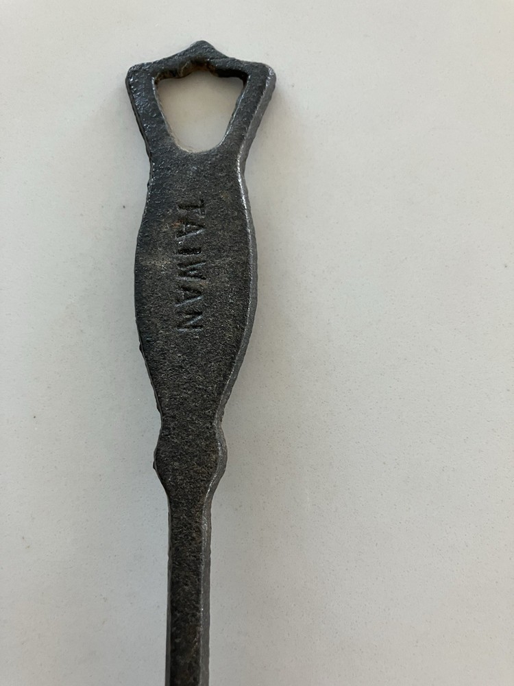 Vintage Cast Iron Spoon 11”