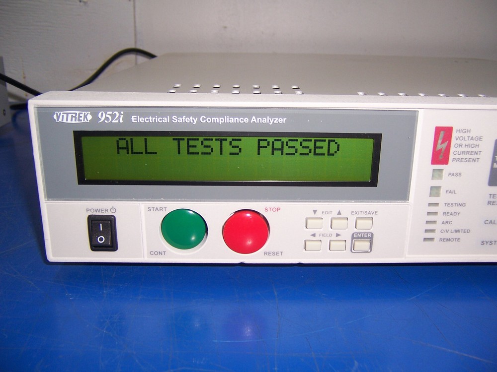 13592 Virtek 952i Electrical Safety Compliance Analyzer