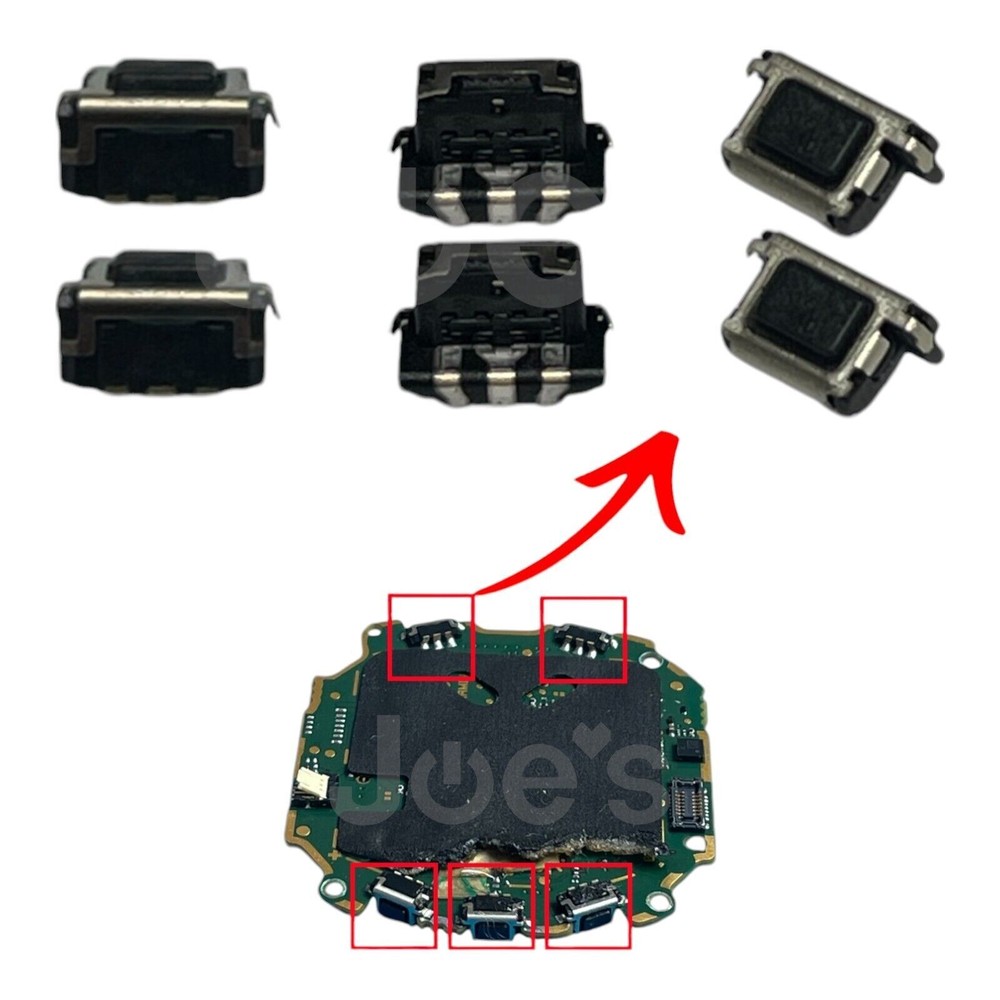 2 x Garmin Instinct Venu Forerunner Fenix Motherboard Main PCB Side Button