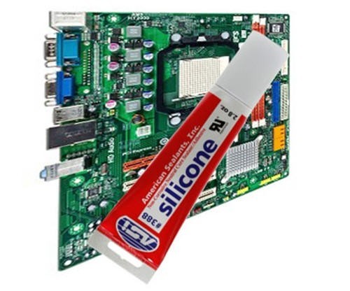 Clear Electronic Grade Silicone - 2.8 oz Squeeze Tube