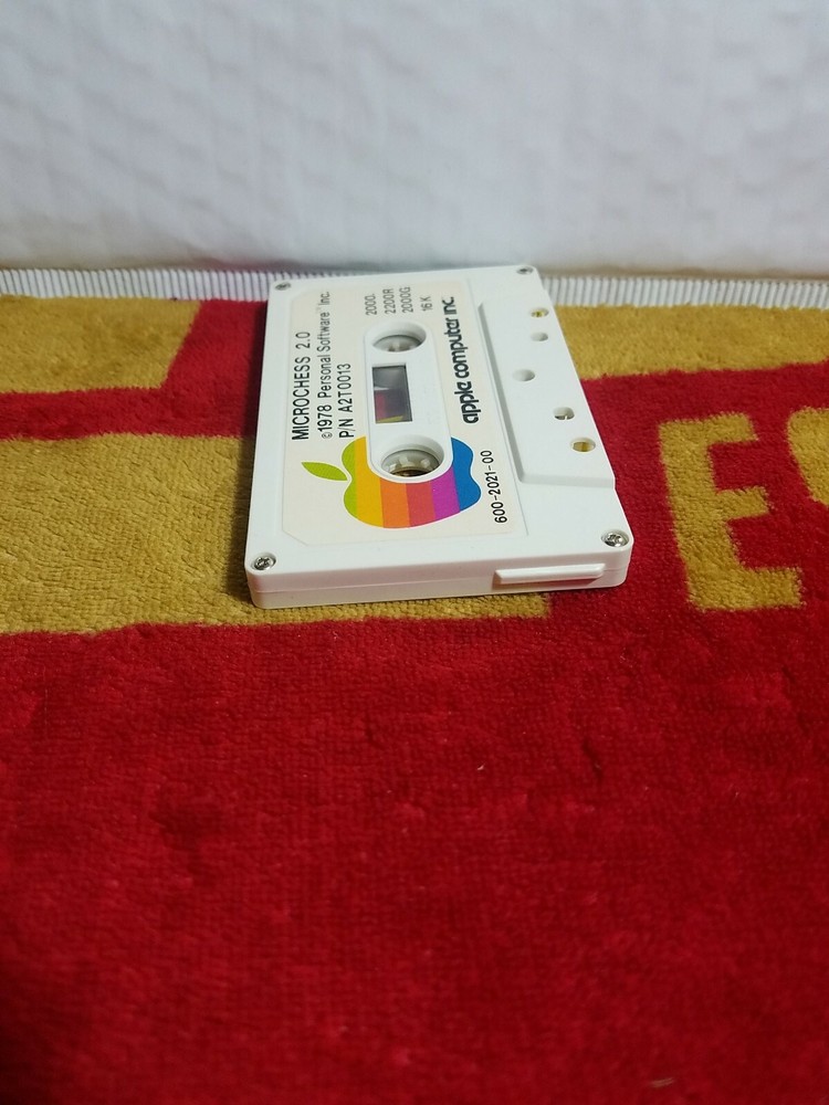 Apple Microchess 2.0 1978 Personal Software Cassette P/N A2T0013