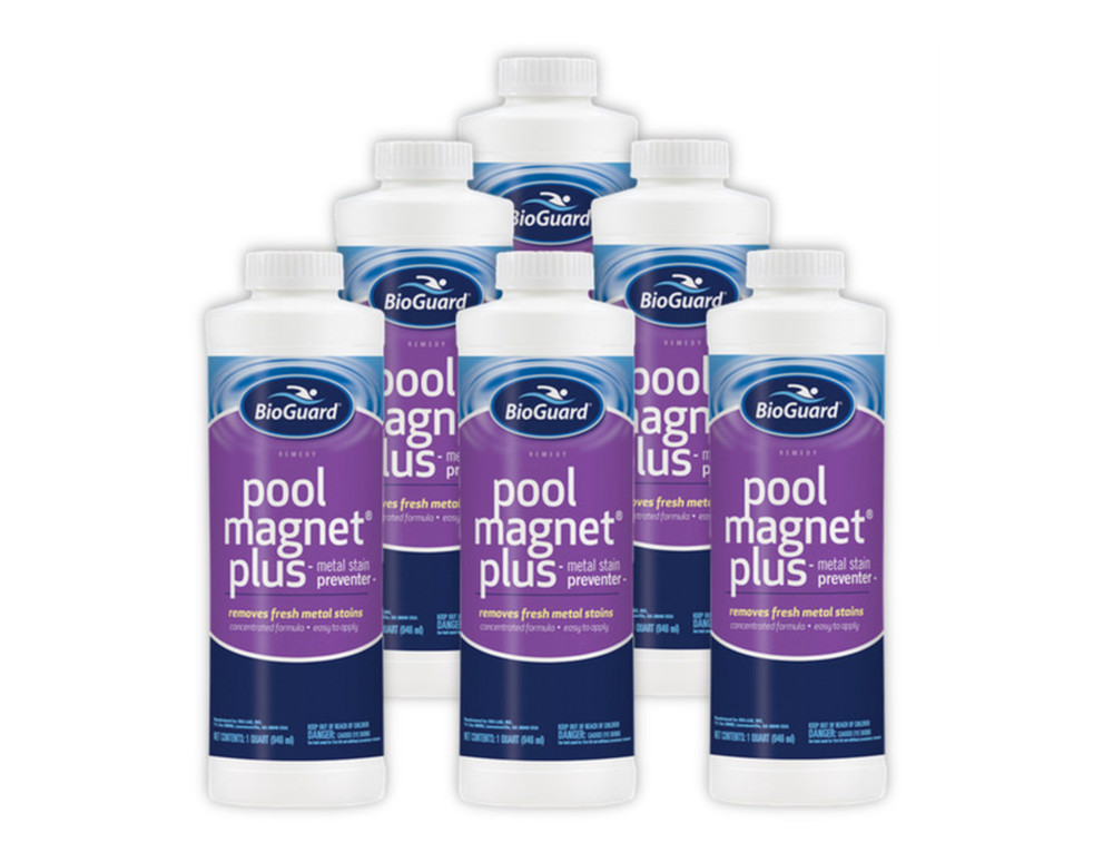 BioGuard Pool Magnet Plus - 1 qt 6 Pack