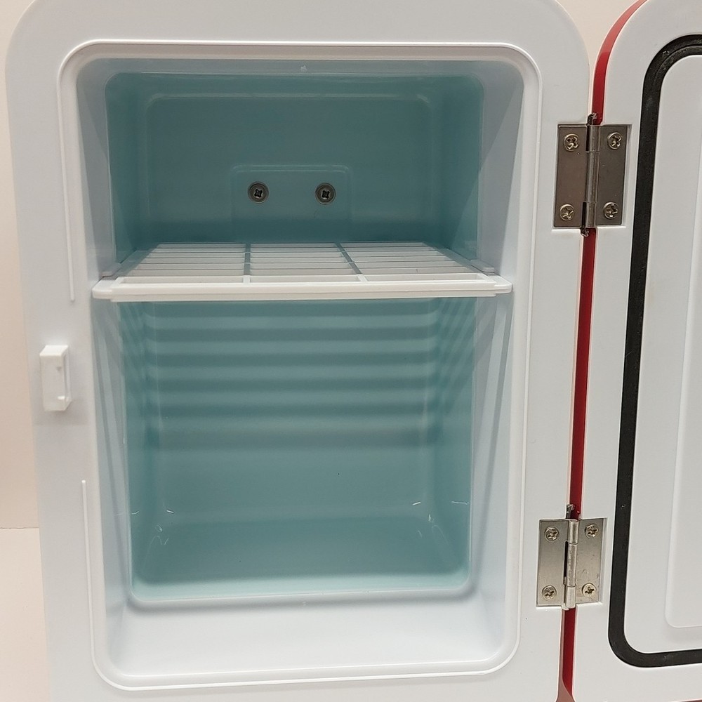 Igloo Retro 6 Can Mini Fridge Red Tested Working