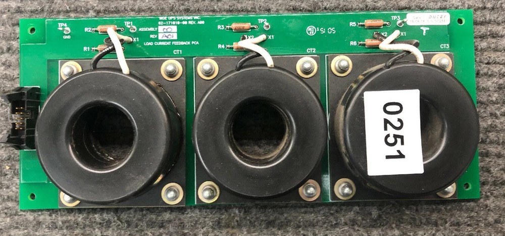 MGE UPS SYSTEMS LOAD CURRENT FEEDBACK PCA MODEL 62-171010-00 Current transformer