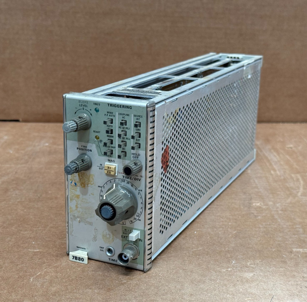Tektronix 7B80 Time Base Plug In