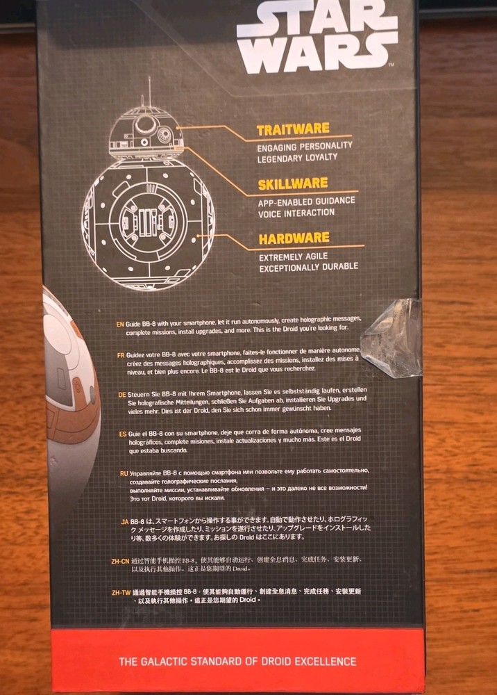 Sphero Star Wars BB-8 App-Enabled Bluetooth Droid Robot Toy