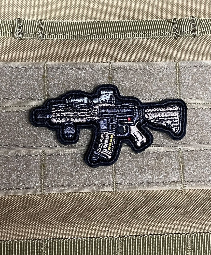 AK 47 Patch Operator Rifle Gun 762 Army Weapon Tactical Morale Hook Loop