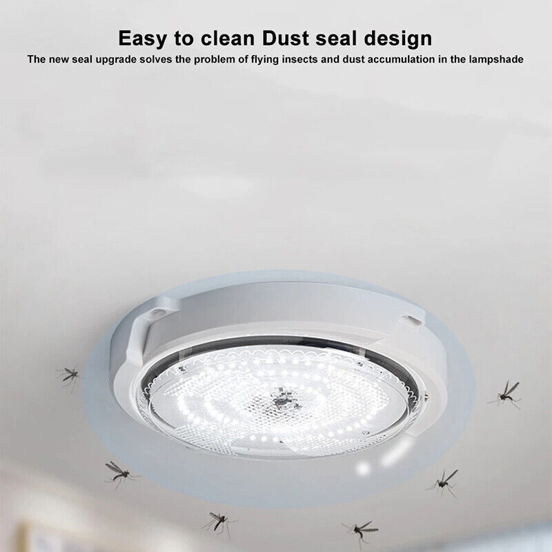 1Pcs Solar Power Ceiling Pendant Light Remote Control Waterproof Out/Indoor Lamp