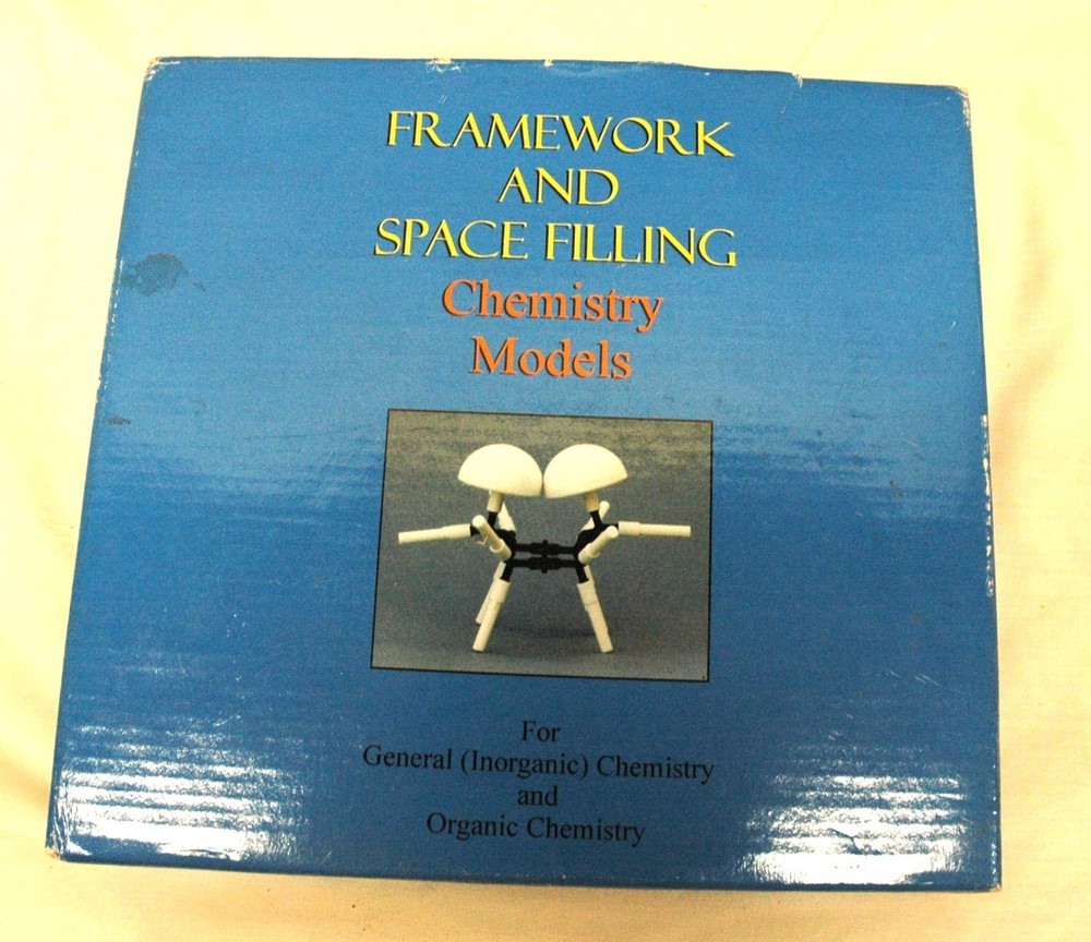 Framework and Space Filling Chemistry Models Molecular Design Complete